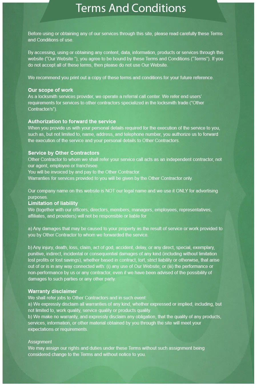 Baldwin Locksmith Store Bothell, WA 425-201-8360 - terms-and-condition-68-16mod